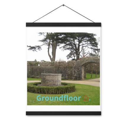 Nature's Wonders Poster with hangers with Groundfloor with House Logo