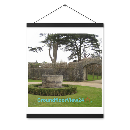 Nature's Wonders Poster with hangers with groundfloorview24 with House Logo