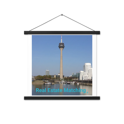 Lovely Sinari Poster with hangers with Real Estate Matching Logo