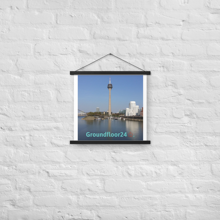Lovely Sinari Poster with hangers with Groundfloor24 Logo