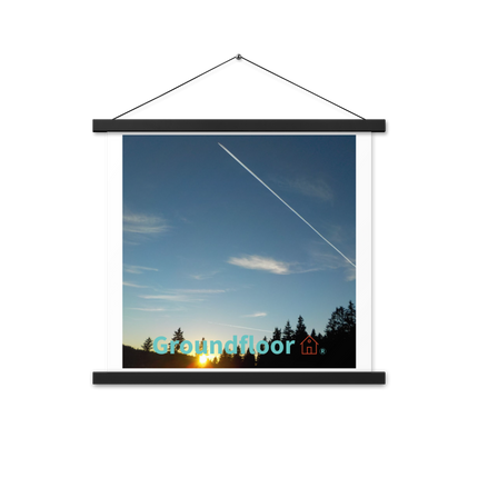 Attractive Sinari Poster with hangers with Groundfloor with House Logo