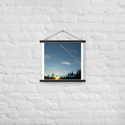 Attractive Sinari Poster with hangers with realestatematching24 without key Logo
