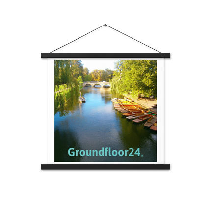 Beautiful Nature Poster with hangers with Groundfloor24 without House Logo