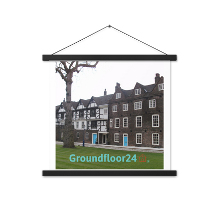 Beautiful Palace Poster with hangers with Groundfloor24 with House Logo