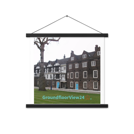 Beautiful Palace Poster with hangers with groundfloorview24 with House Logo