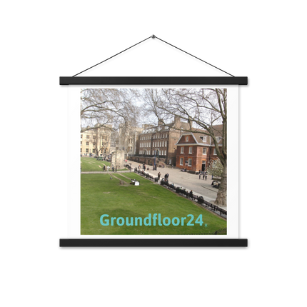 Beautiful Park Poster with hangers with Groundfloor24 without House Logo