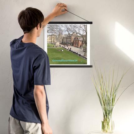 Beautiful Park Poster with hangers with groundfloorview24 with House Logo