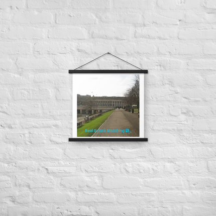 Majestic Palace Poster with hangers with realestatematching with key Logo