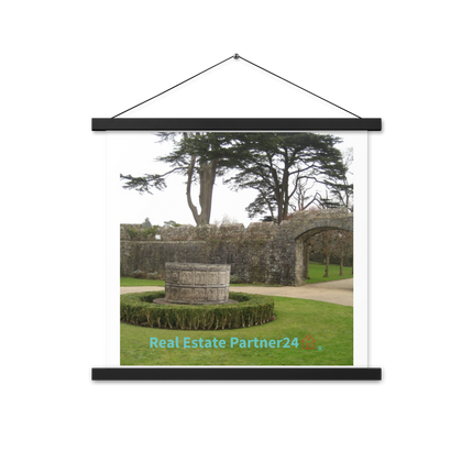 Nature's Wonders Poster with hangers with realestatepartner24 with house Logo