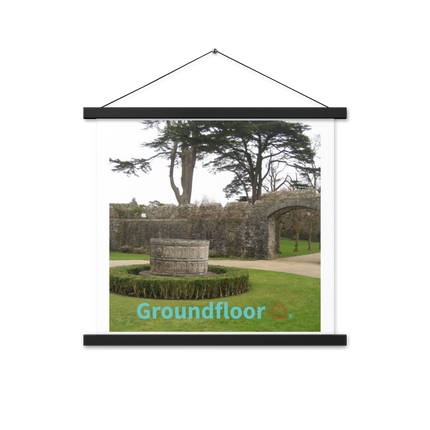 Nature's Wonders Poster with hangers with Groundfloor with House Logo