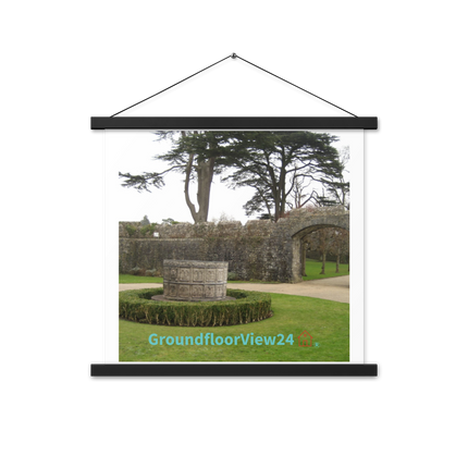 Nature's Wonders Poster with hangers with groundfloorview24 with House Logo