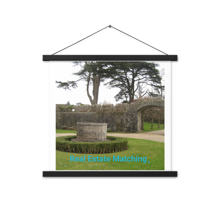 Nature's Wonders Poster with hangers with realestatematching without key Logo