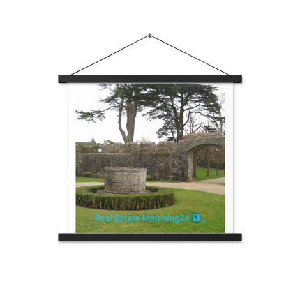 Nature's Wonders Poster with hangers with realestatematching24 with key Logo