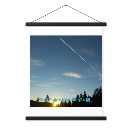 Attractive Sinari Poster with hangers with realestatematching24 with key Logo