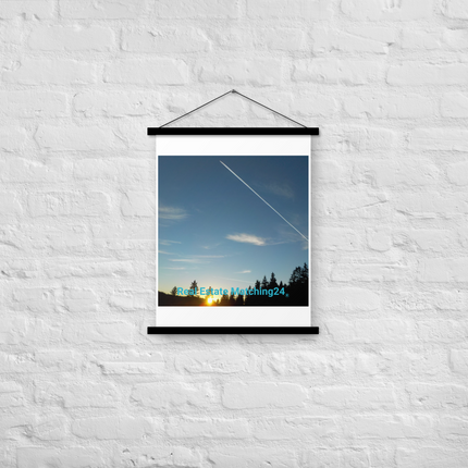 Attractive Sinari Poster with hangers with realestatematching24 without key Logo