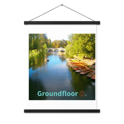 Beautiful Nature Poster with hangers with Groundfloor with House Logo
