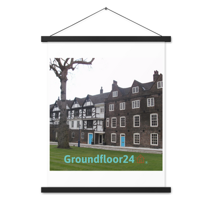 Beautiful Palace Poster with hangers with Groundfloor24 with House Logo