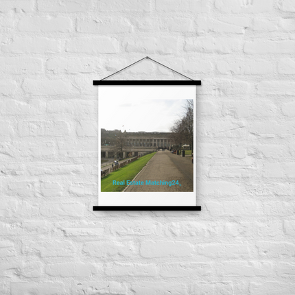 Majestic Palace Poster with hangers with realestatematching24 without key Logo