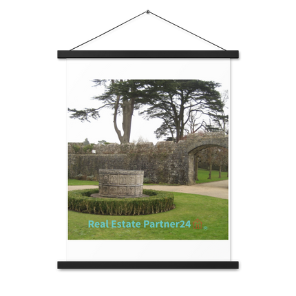 Nature's Wonders Poster with hangers with realestatepartner24 with house Logo