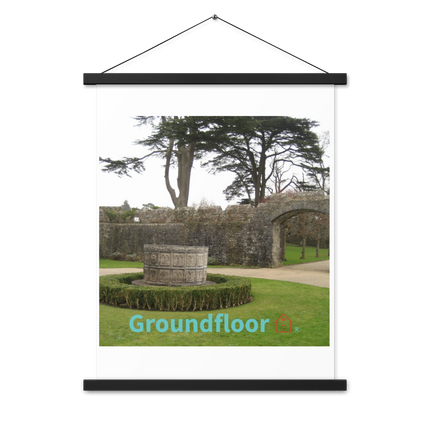 Nature's Wonders Poster with hangers with Groundfloor with House Logo