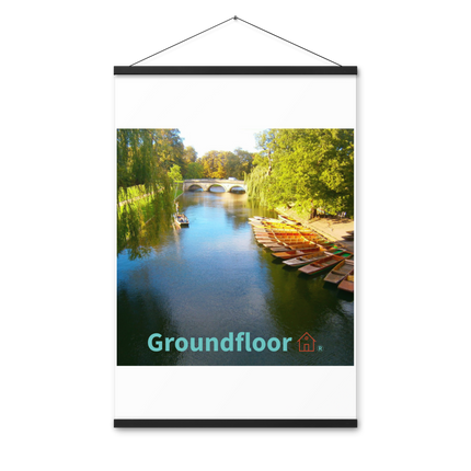 Beautiful Nature Poster with hangers with Groundfloor with House Logo