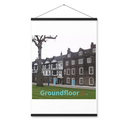 Beautiful Palace Poster with hangers with Groundfloor with House Logo