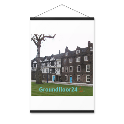 Beautiful Palace Poster with hangers with Groundfloor24 with House Logo