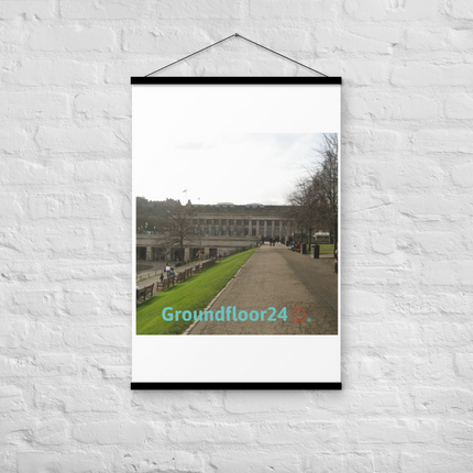 Majestic Palace Poster with hangers with Groundfloor24 with House Logo