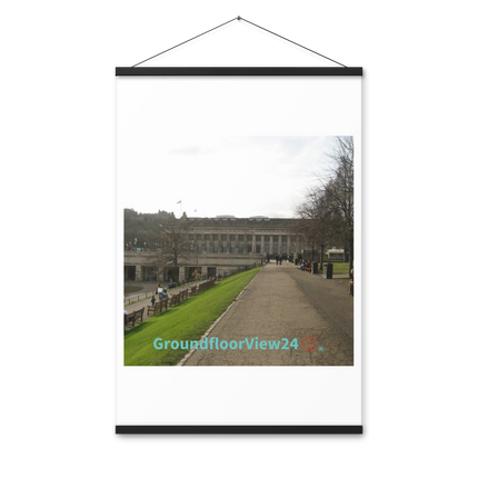 Majestic Palace Poster with hangers with groundfloorview24 with House Logo