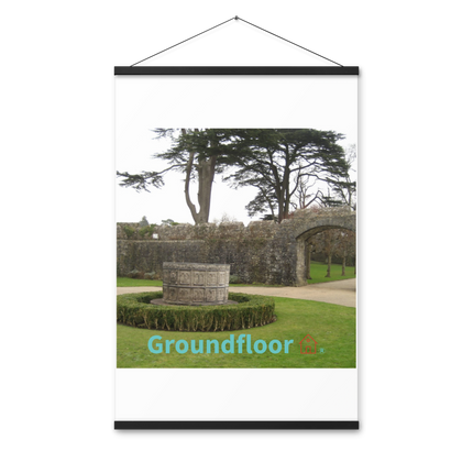 Nature's Wonders Poster with hangers with Groundfloor with House Logo