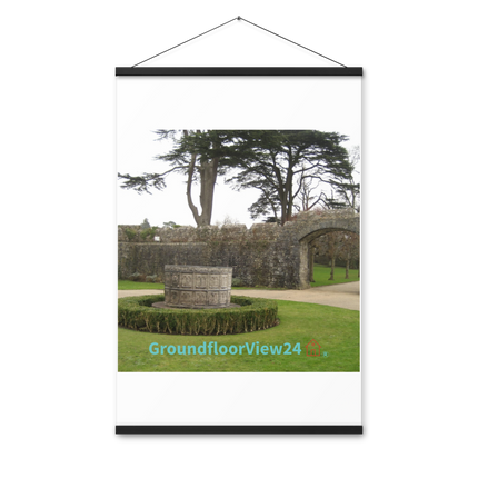 Nature's Wonders Poster with hangers with groundfloorview24 with House Logo