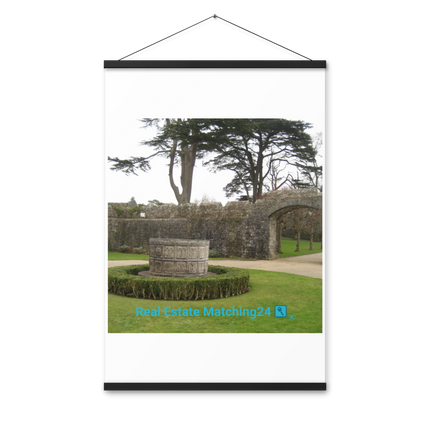 Nature's Wonders Poster with hangers with realestatematching24 with key Logo