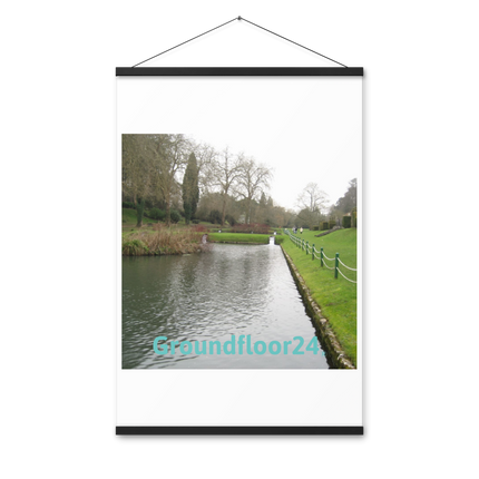 Lakeside Beauty Poster with hangers with Groundfloor24 without House Logo