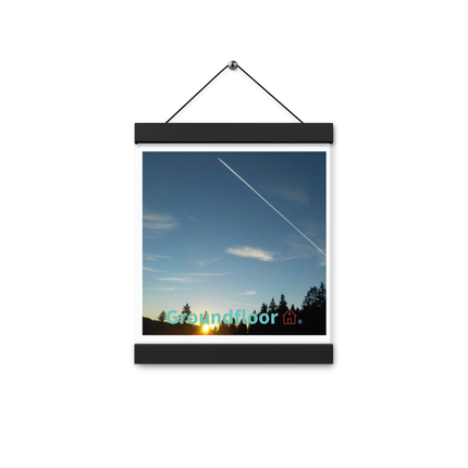 Attractive Sinari Poster with hangers with Groundfloor with House Logo