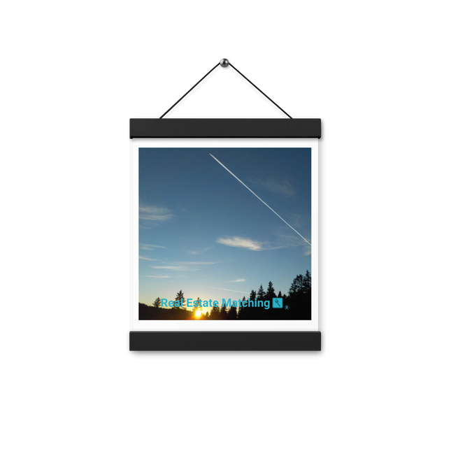 Attractive Sinari Poster with hangers with realestatematching with key Logo