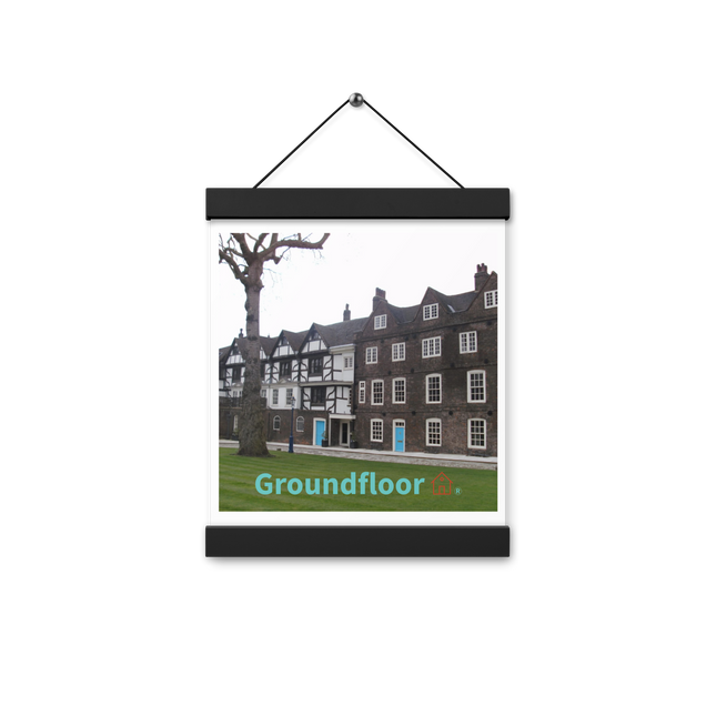 Beautiful Palace Poster with hangers with Groundfloor with House Logo