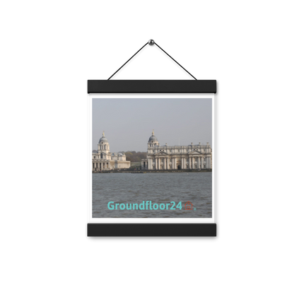 Riverside Beauty Poster with hangers with Groundfloor24 with House Logo