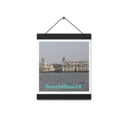 Riverside Beauty Poster with hangers with Groundfloor24 without House Logo