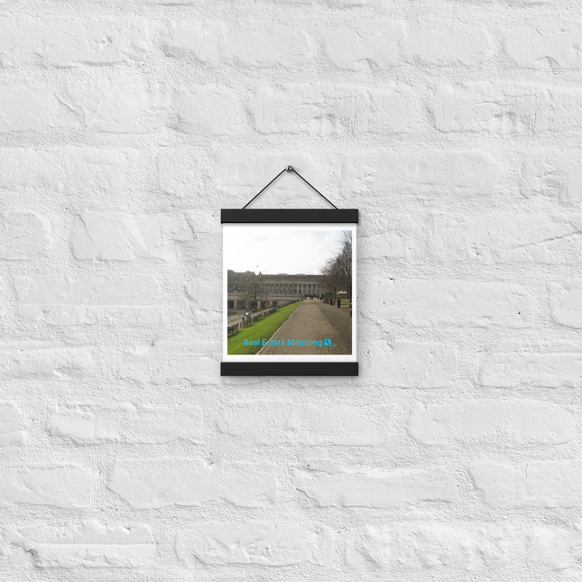 Majestic Palace Poster with hangers with realestatematching with key Logo