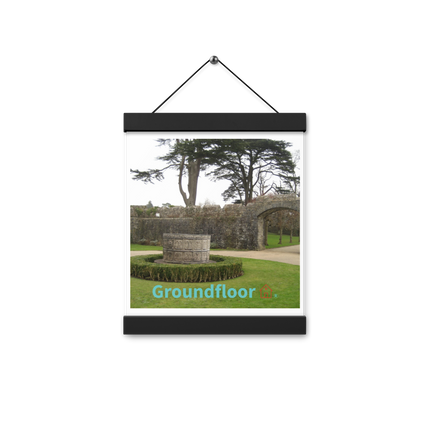 Nature's Wonders Poster with hangers with Groundfloor with House Logo