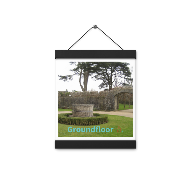 Nature's Wonders Poster with hangers with Groundfloor with House Logo