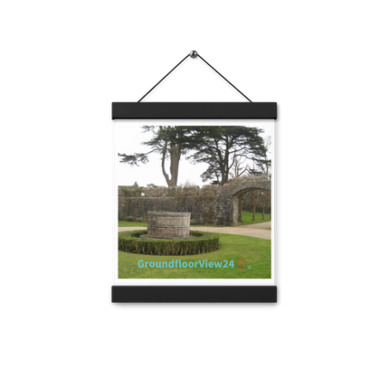 Nature's Wonders Poster with hangers with groundfloorview24 with House Logo