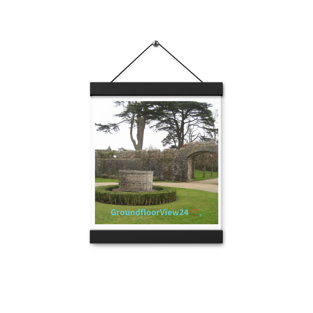 Nature's Wonders Poster with hangers with groundfloorview24 with House Logo