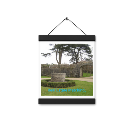 Nature's Wonders Poster with hangers with realestatematching without key Logo