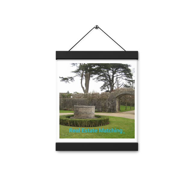 Nature's Wonders Poster with hangers with realestatematching without key Logo