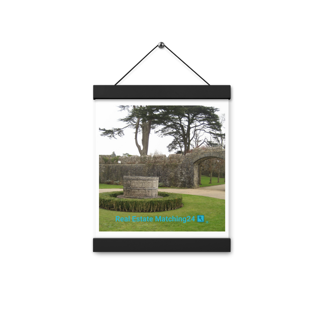 Nature's Wonders Poster with hangers with realestatematching24 with key Logo