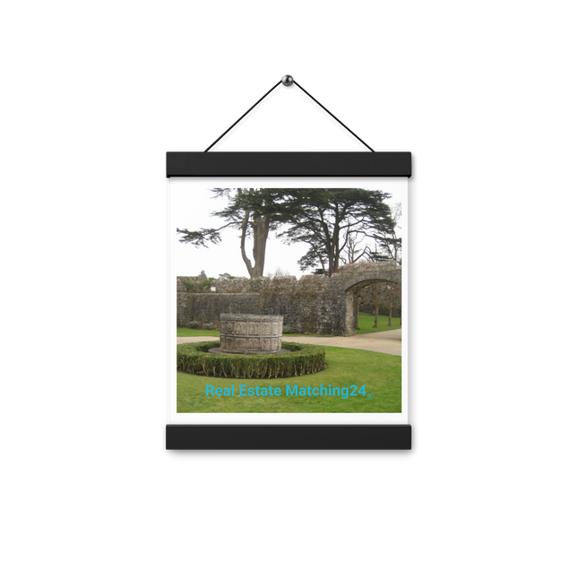Nature's Wonders Poster with hangers with realestatematching24 without key Logo