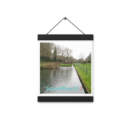 Lakeside Beauty Poster with hangers with Groundfloor24 with House Logo