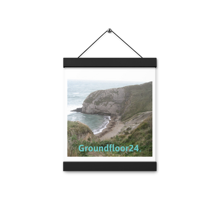 Sea & Hills Poster with hangers with Groundfloor24 without House Logo