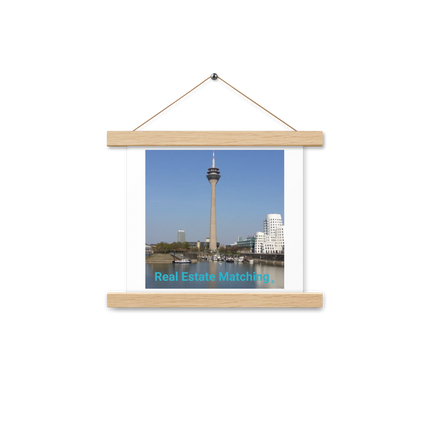 Lovely Sinari Poster with hangers with Real Estate Matching Logo